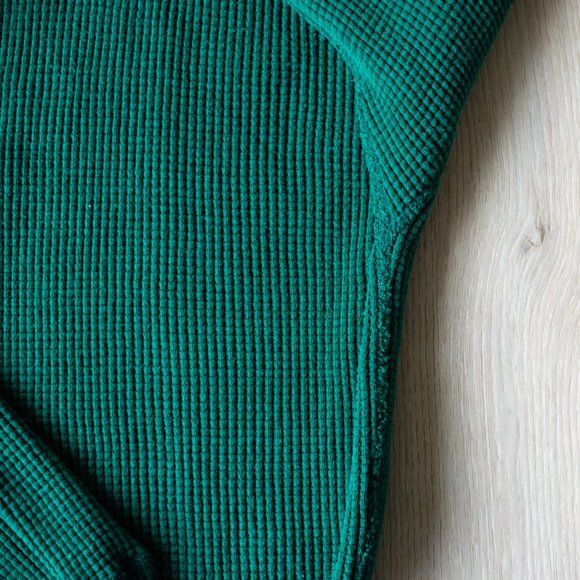 Mini waffle knit vintage Stanfield's XL sweater - Picture 8 of 10